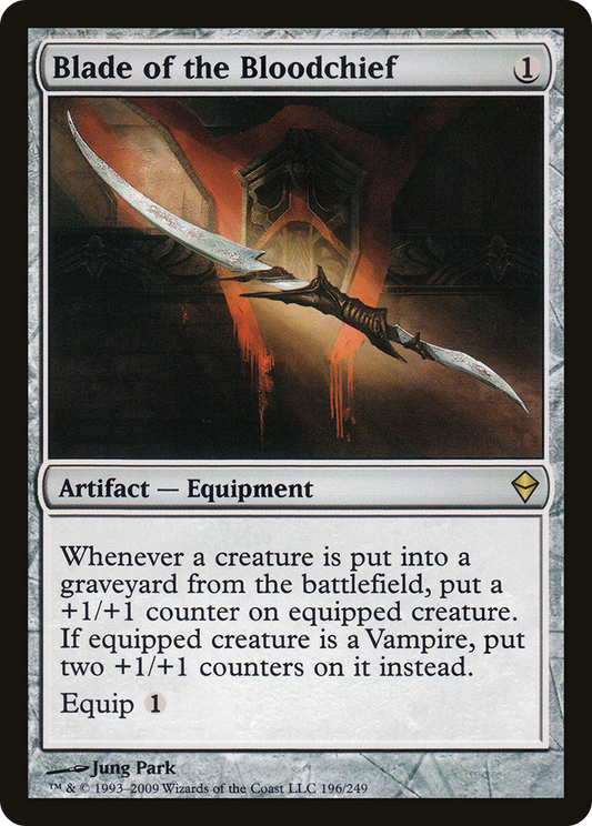Blade of the Bloodchief [Zendikar] Foil