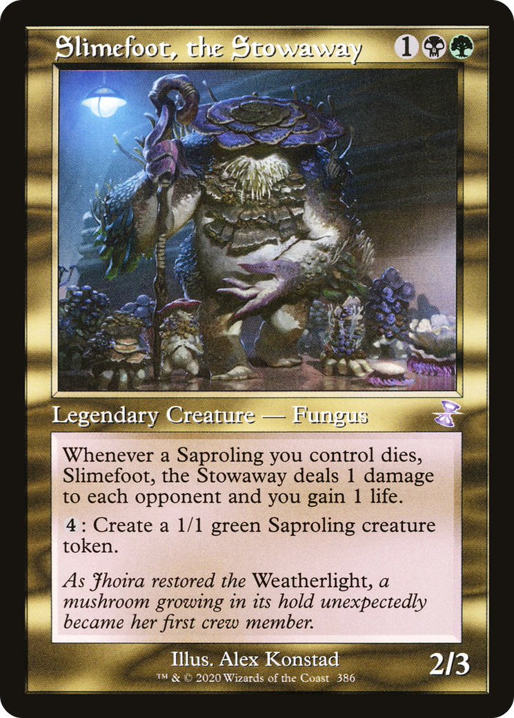 Slimefoot, the Stowaway (Timeshifted) [Time Spiral Remastered] Foil