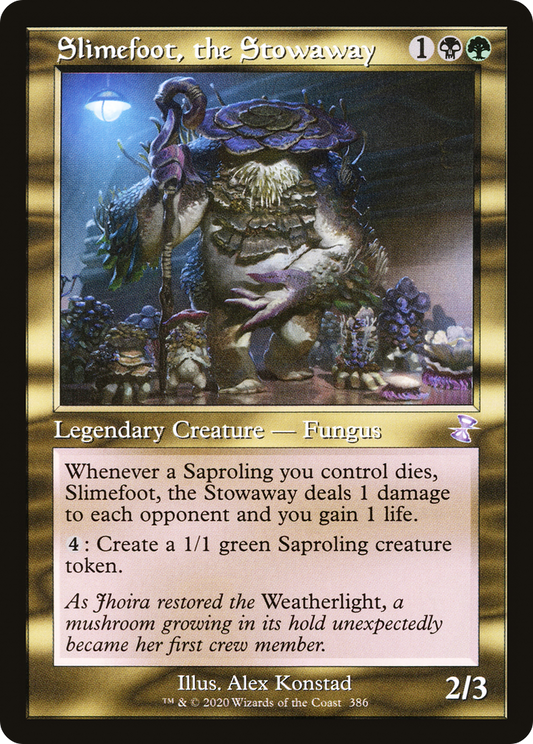 Slimefoot, the Stowaway (Timeshifted) [Time Spiral Remastered] Foil