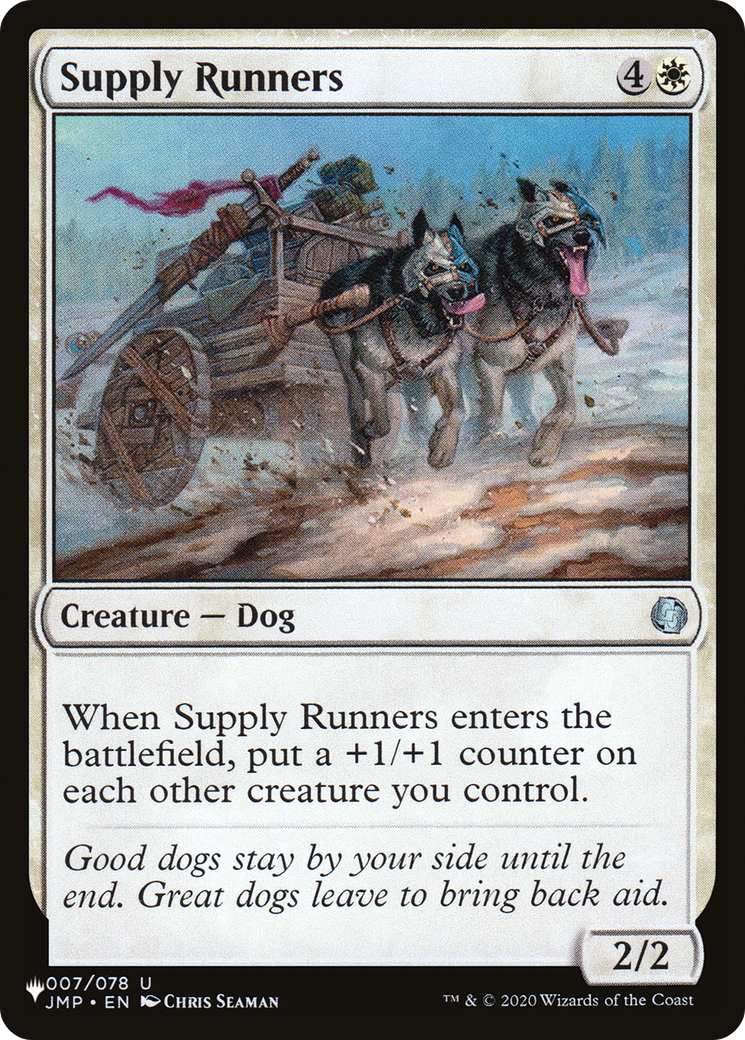 Supply Runners [The List Reprints] | Silver Goblin