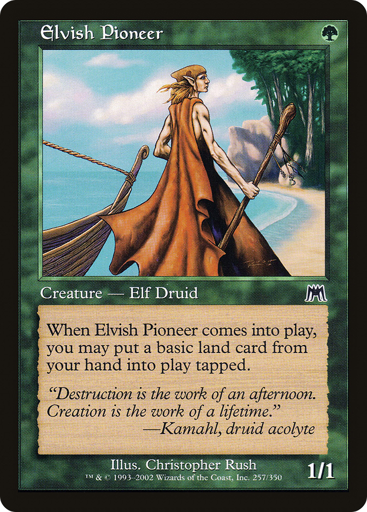 Elvish Pioneer [Onslaught] Foil