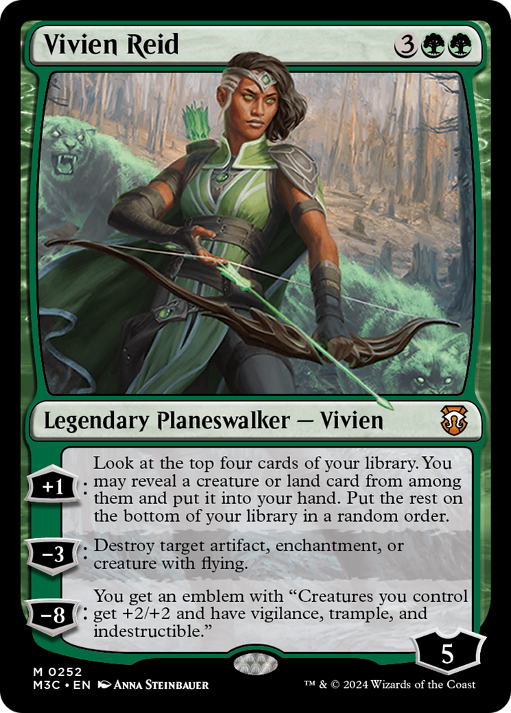 Vivien Reid (Ripple Foil) [Modern Horizons 3 Commander] | Silver Goblin