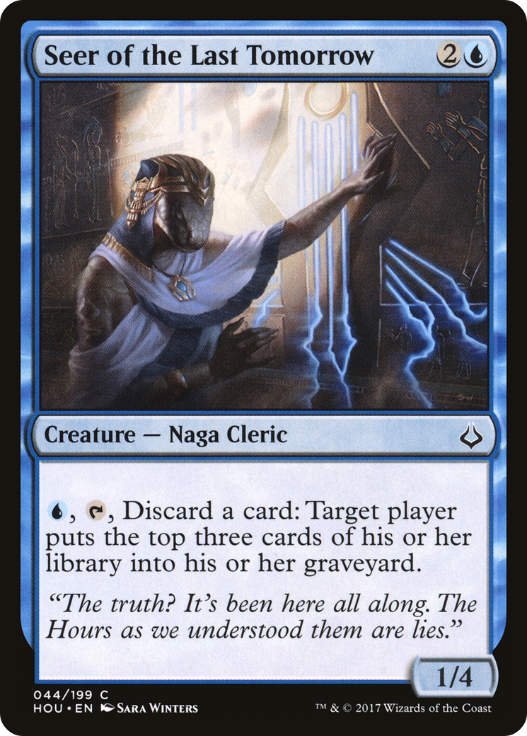 Seer of the Last Tomorrow [Hour of Devastation] Foil