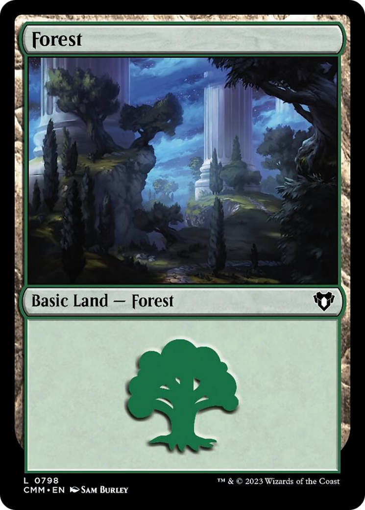 Forest (798) [Commander Masters] | Silver Goblin
