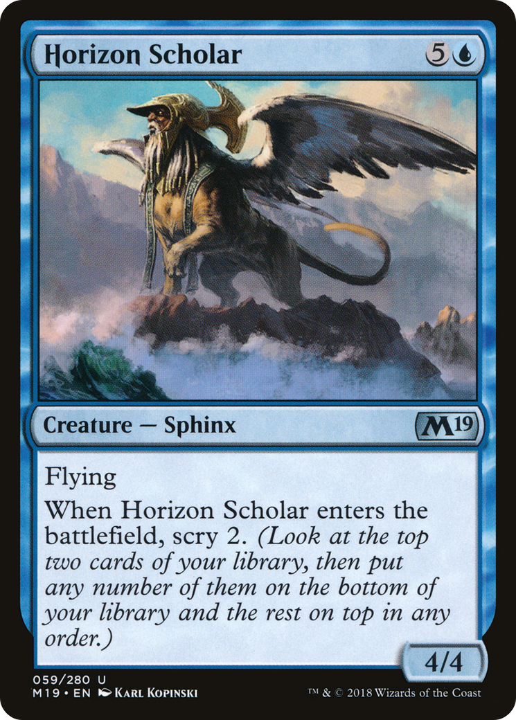 Horizon Scholar [Core Set 2019] Foil