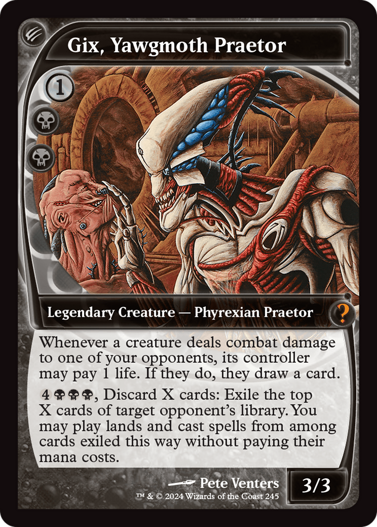 Gix, Yawgmoth Praetor Foil (245)