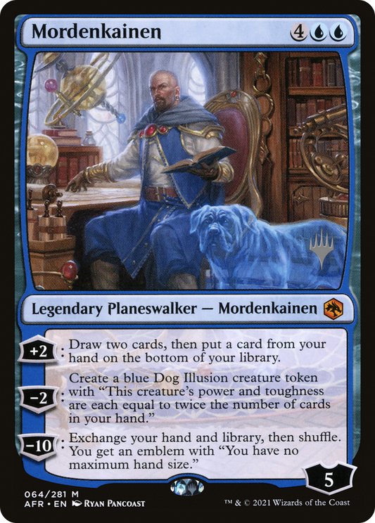 Mordenkainen (Promo Pack) [Dungeons & Dragons: Adventures in the Forgotten Realms Promos] Foil