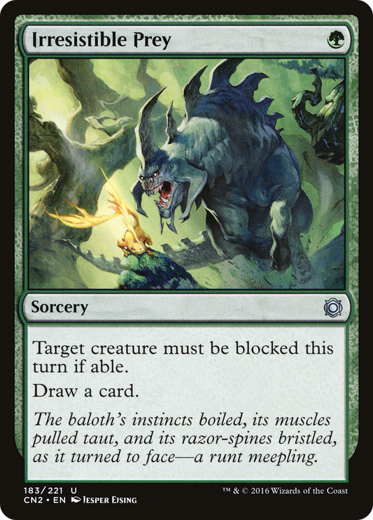 Irresistible Prey [Conspiracy: Take the Crown] Foil