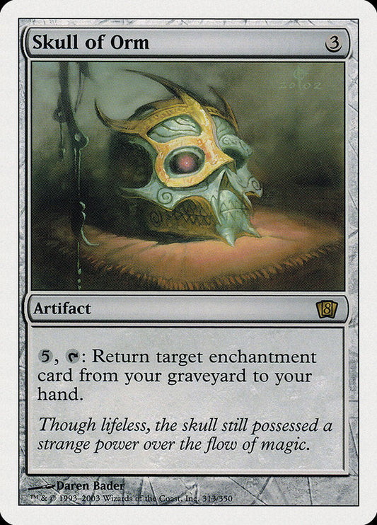 Skull of Orm [Eighth Edition] Foil