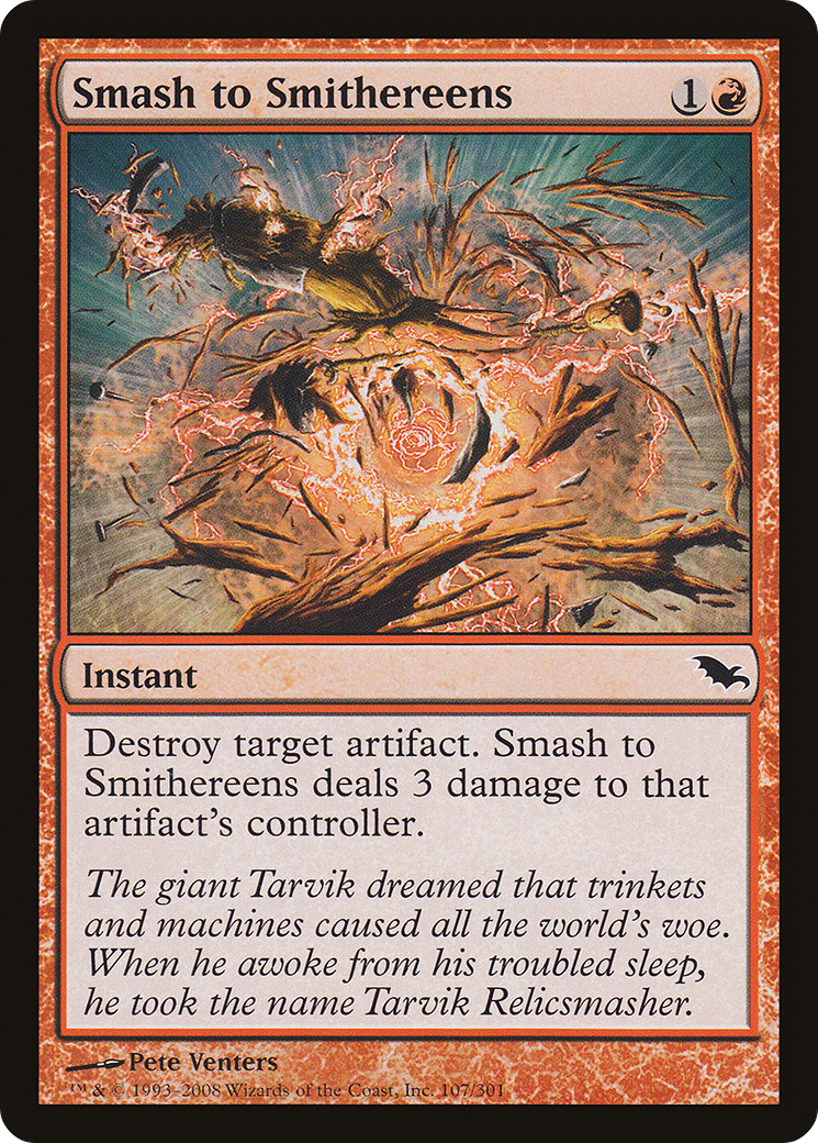 Smash to Smithereens [Shadowmoor] | Silver Goblin