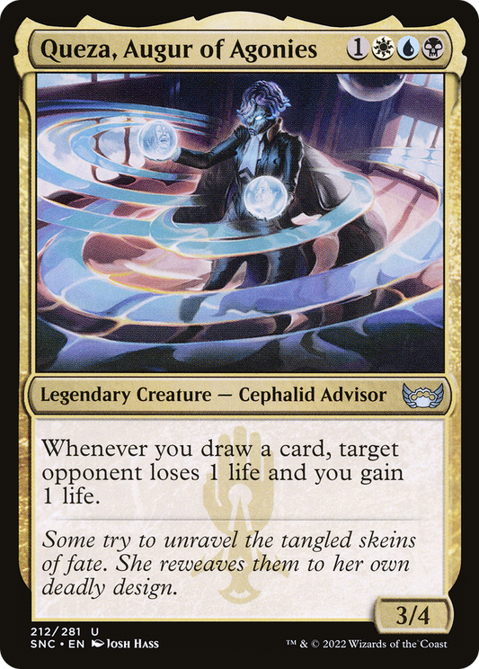 Queza, Augur of Agonies [Streets of New Capenna] Foil