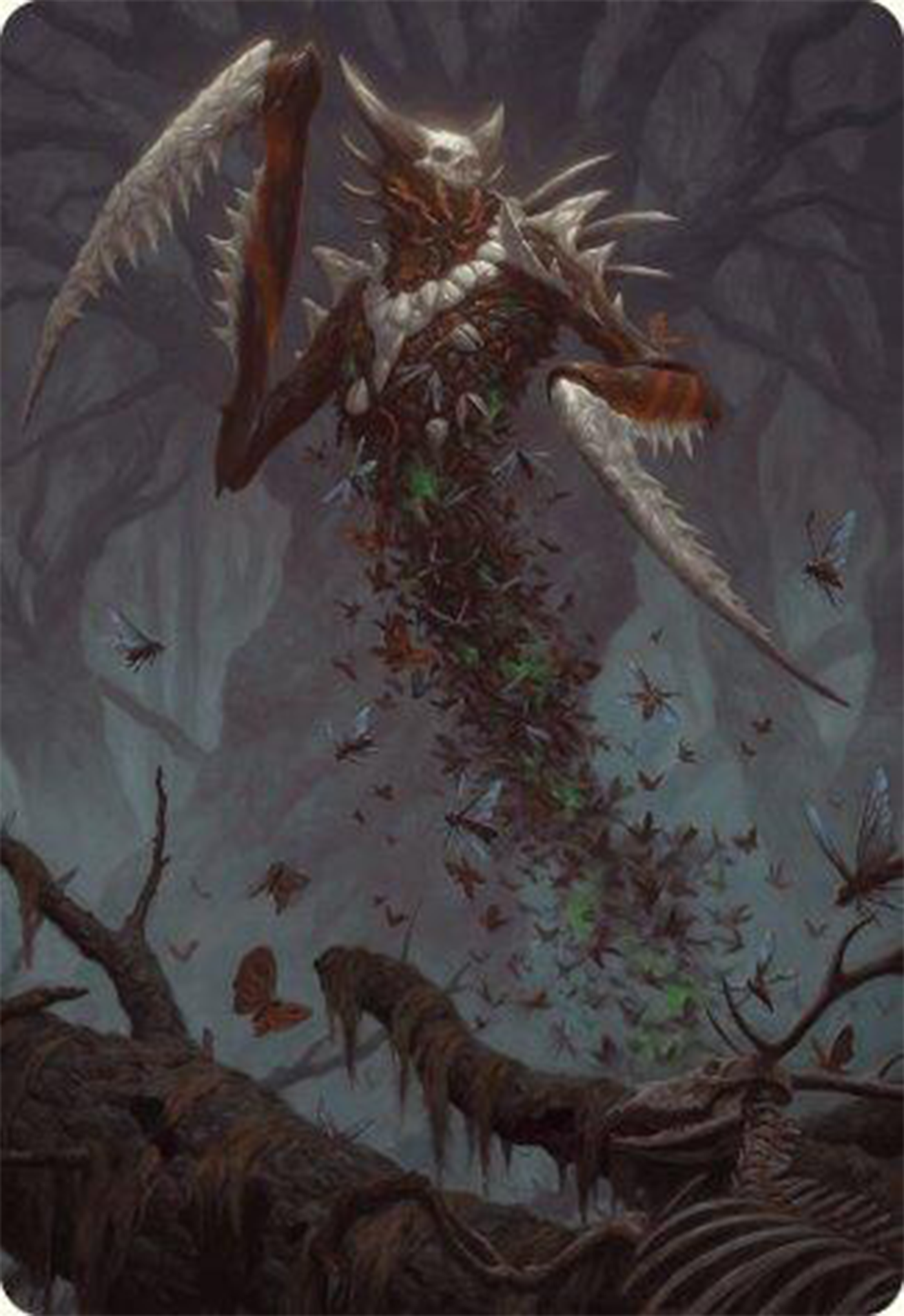 Grist, the Plague Swarm Art Card [Modern Horizons 3 Art Series] | Silver Goblin