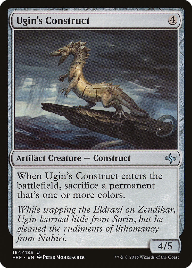 Ugin's Construct [Fate Reforged] Foil