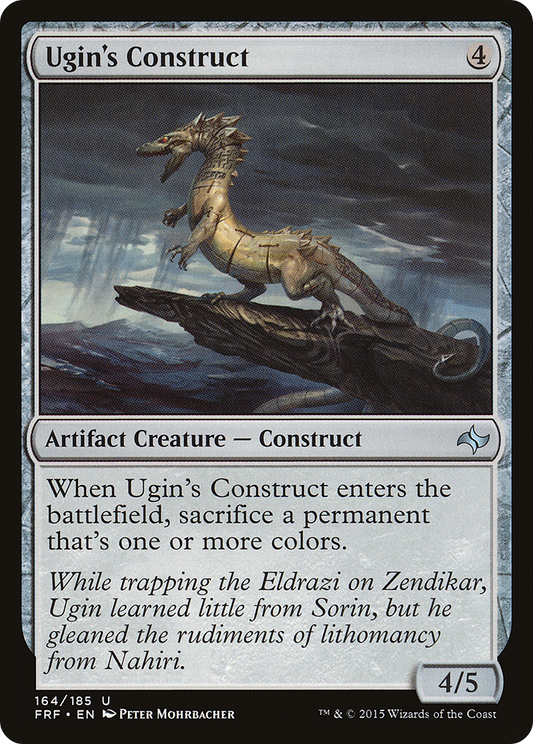 Ugin's Construct [Fate Reforged] Foil