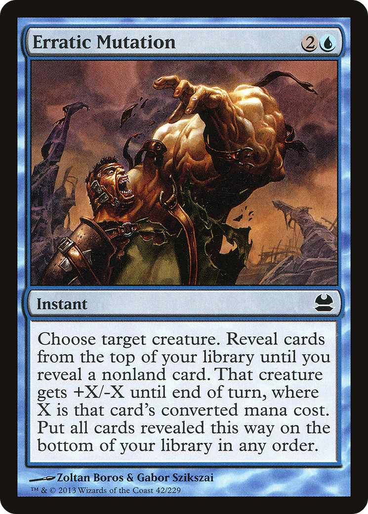 Erratic Mutation [Modern Masters] Foil