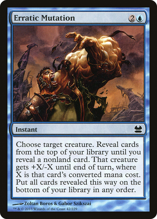 Erratic Mutation [Modern Masters] Foil