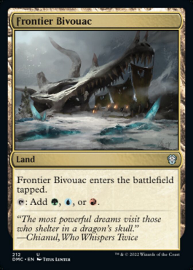 Frontier Bivouac [Dominaria United Commander] | Silver Goblin