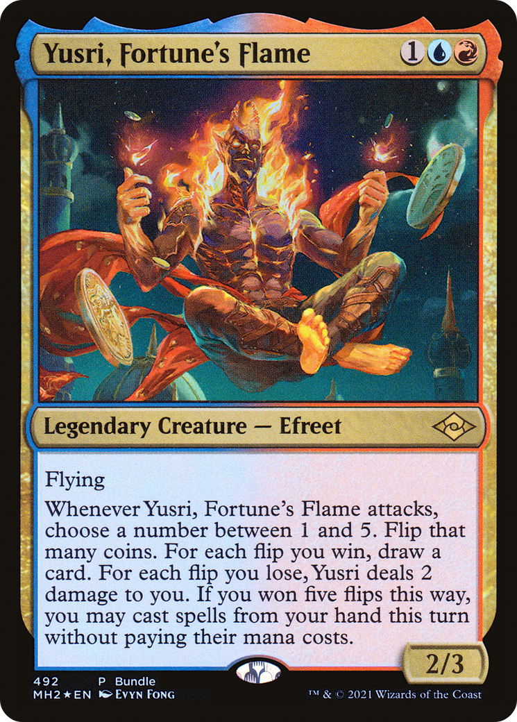 Yusri, Fortune's Flame (Bundle) [Modern Horizons 2] | Silver Goblin