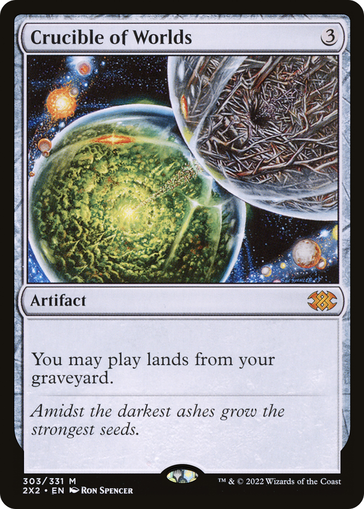 Crucible of Worlds [Double Masters 2022] Foil