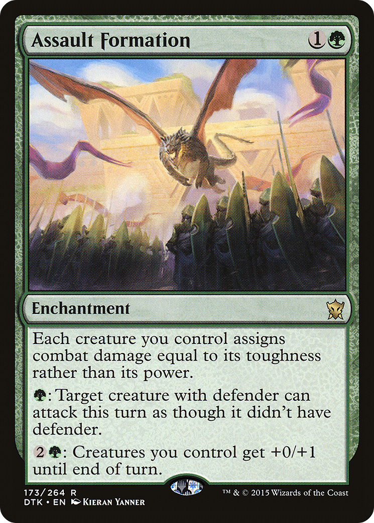 Assault Formation [Dragons of Tarkir] Foil