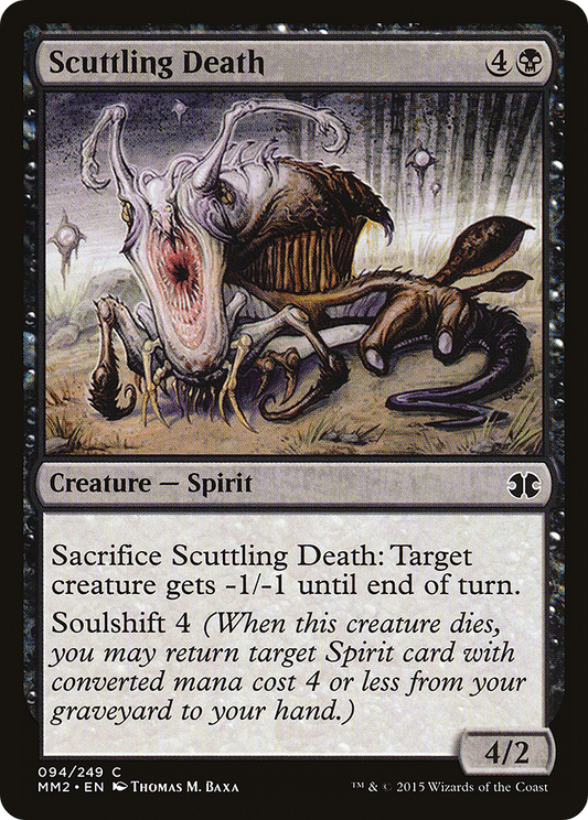 Scuttling Death [Modern Masters 2015] Foil