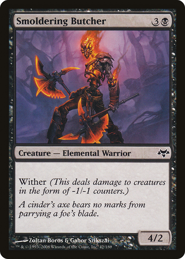 Smoldering Butcher [Eventide] Foil