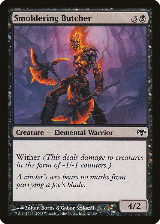 Smoldering Butcher [Eventide] Foil