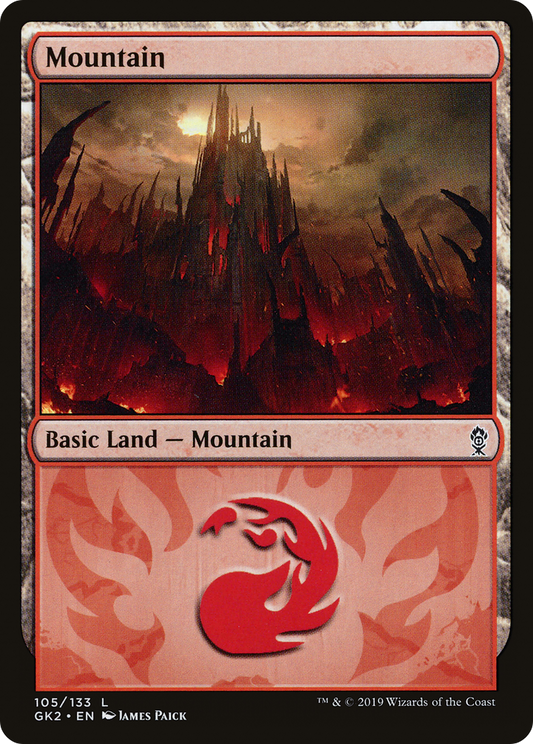 Mountain (105) [Ravnica Allegiance Guild Kit]