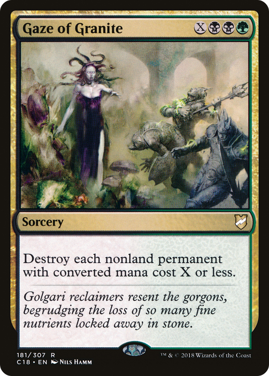 Gaze of Granite [Commander 2018]
