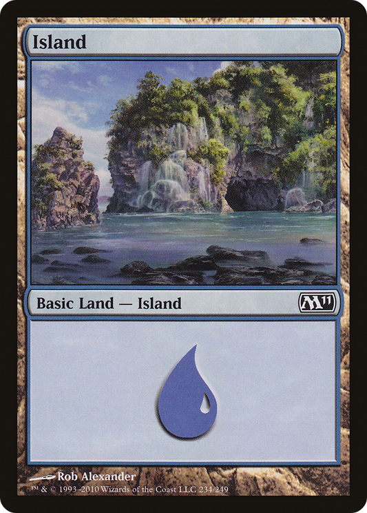 Island (234) [Magic 2011] Foil