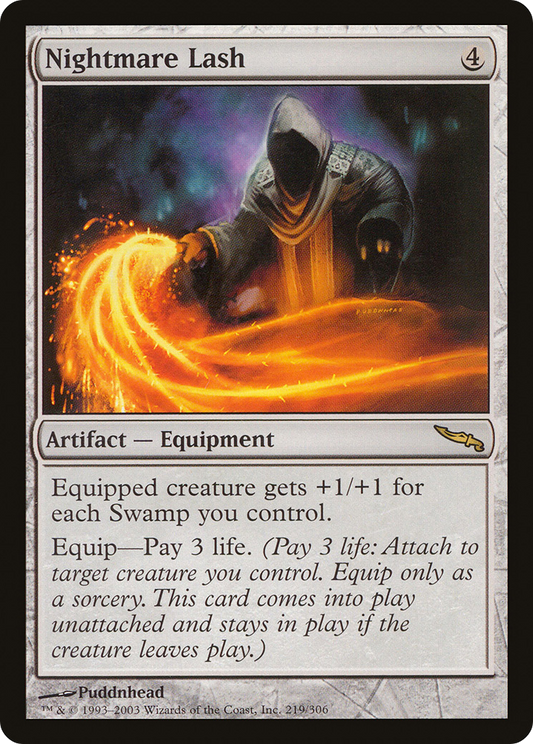 Nightmare Lash [Mirrodin] Foil