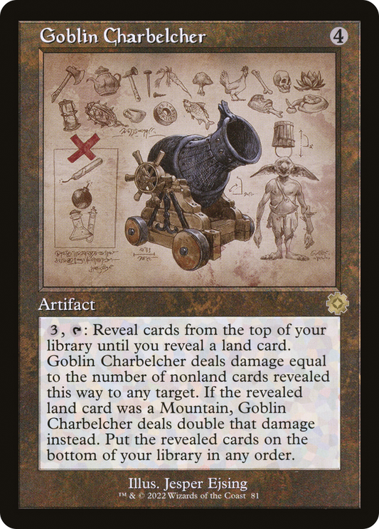 Goblin Charbelcher (Retro Schematic) [The Brothers' War Retro Artifacts] Foil