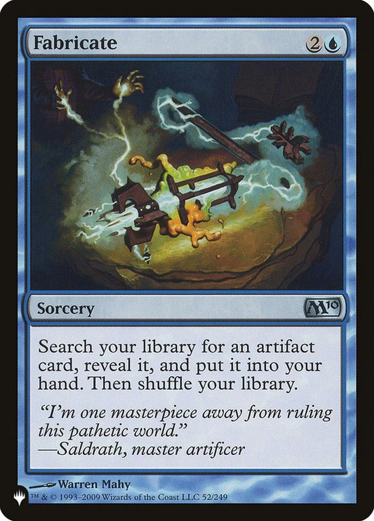 Fabricate [The List] Foil