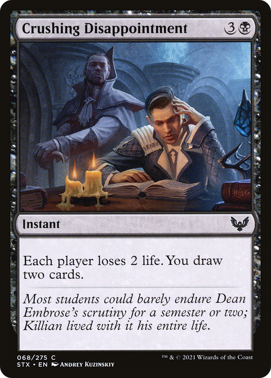 Crushing Disappointment [Strixhaven: School of Mages] Foil