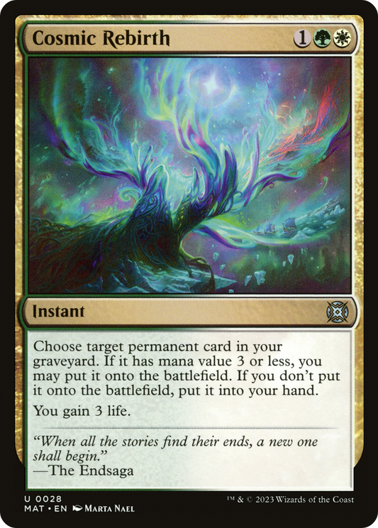 Cosmic Rebirth [March of the Machine: The Aftermath] Foil