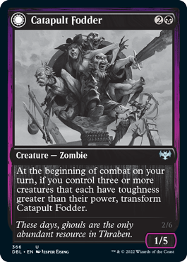 Catapult Fodder // Catapult Captain [Innistrad: Double Feature] | Silver Goblin