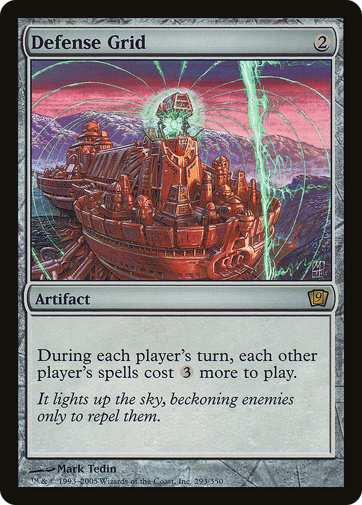 Defense Grid (293) Foil - Ninth Edition