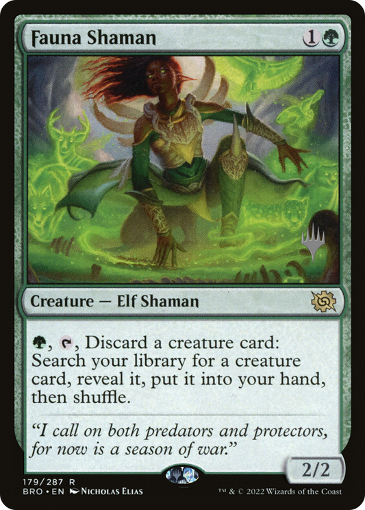 Fauna Shaman (Promo Pack) [The Brothers' War Promos]