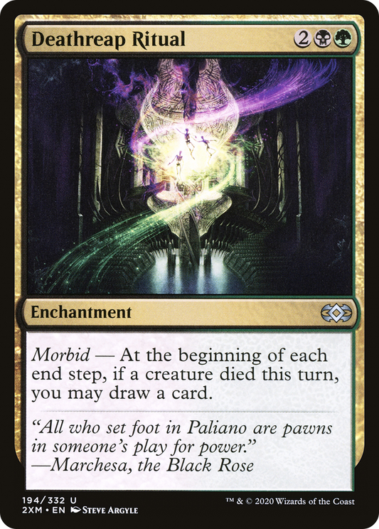 Deathreap Ritual [Double Masters] Foil