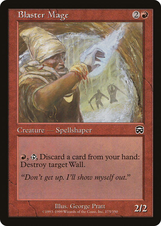 Blaster Mage [Mercadian Masques] Foil