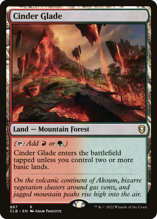 Cinder Glade [Commander Legends: Battle for Baldur's Gate]