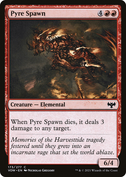 Pyre Spawn [Innistrad: Crimson Vow] Foil