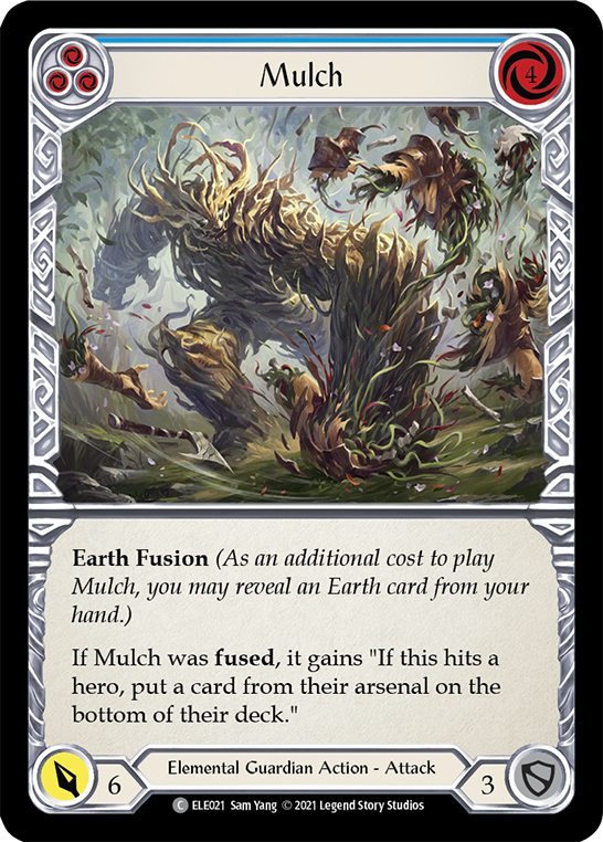 Mulch (Blue) 1st Edition  (ELE021) - Tales of Aria | Silver Goblin