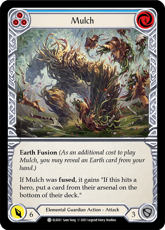 Mulch (Blue) 1st Edition  (ELE021) - Tales of Aria