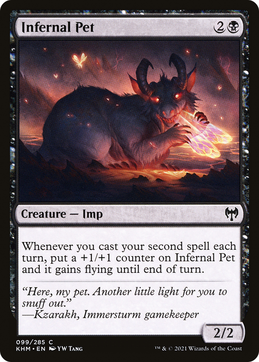 Infernal Pet [Kaldheim] Foil
