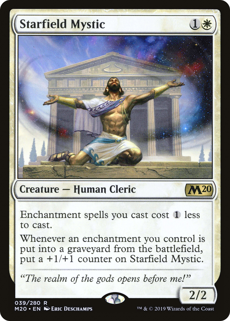 Starfield Mystic (039) Foil - Core Set 2020