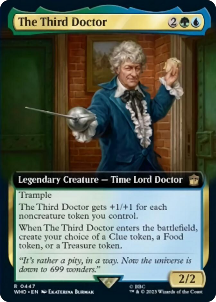 The Third Doctor (Extended Art) [Doctor Who] | Silver Goblin