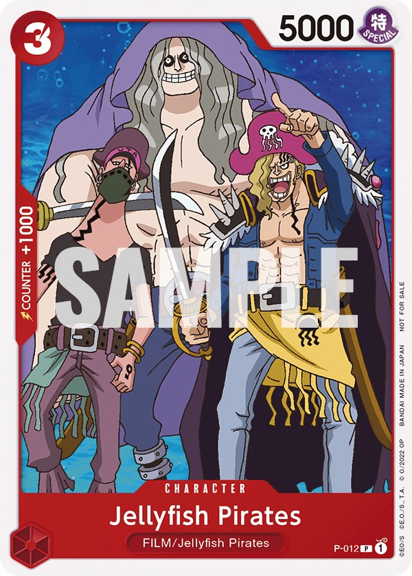 Jellyfish Pirates (One Piece Film Red) [One Piece Promotion Cards] | Silver Goblin