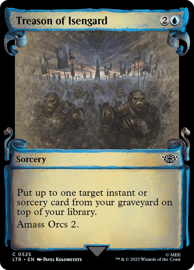 Treason of Isengard [The Lord of the Rings: Tales of Middle-Earth Showcase Scrolls] Foil