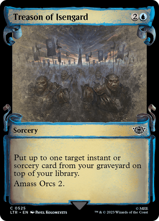 Treason of Isengard [The Lord of the Rings: Tales of Middle-Earth Showcase Scrolls] Foil